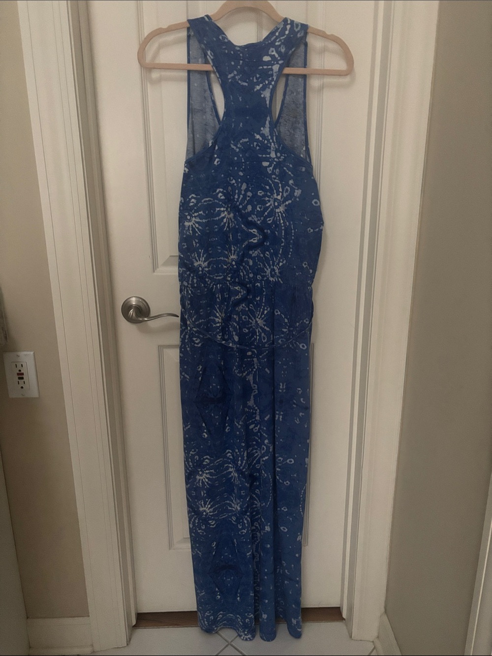 Threads 4 Thought Blue Floral Racerback Maxi - Picture 5 of 6